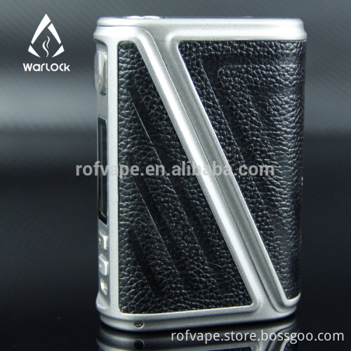 High End Calfskin 233w Warlock Zbox 233 Vape Box Mod vape pen